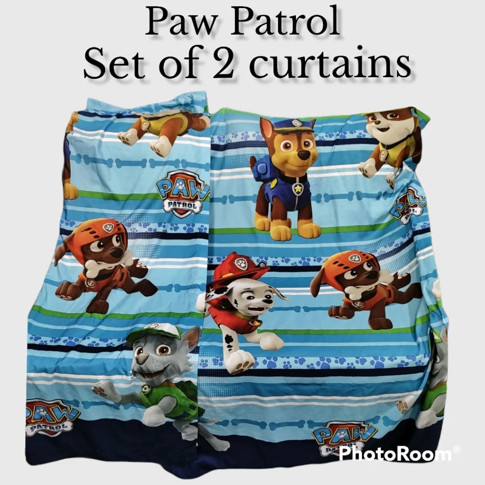 Nickelodeon Paw Patrol set of 2 window panels